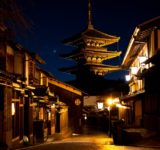 古の香りただよう京都の街並み