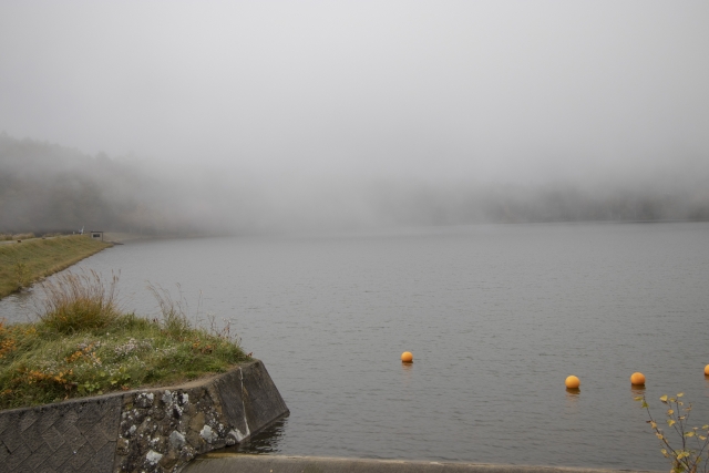 霧の湖